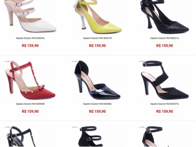 Loja de Sapatos E-commerce com Drop Shipping