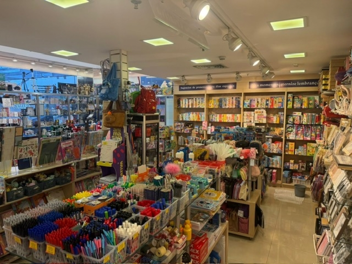 Loja com excelente faturamento mensal de Presentes, Brinquedos,Papelaria, Perfumes Importados, Eletrônicos, em Shopping 