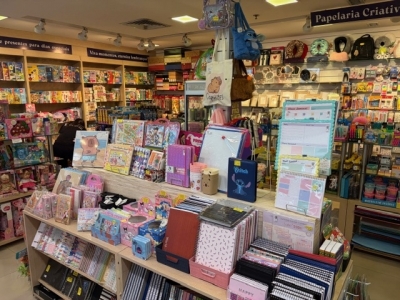 Loja com excelente faturamento mensal de Presentes, Brinquedos,Papelaria, Perfumes Importados, Eletrônicos, em Shopping 