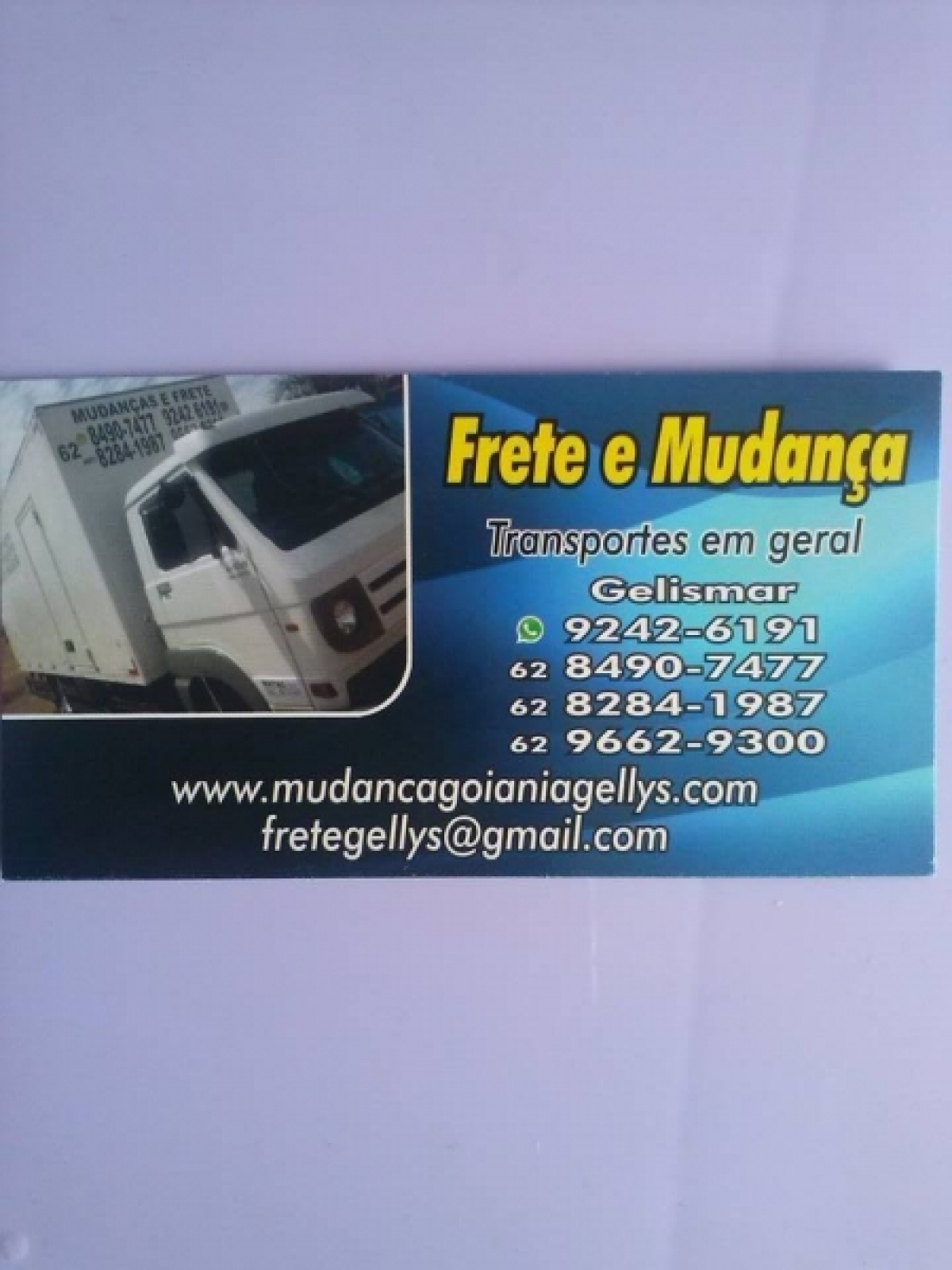 Mudanças,Fretes e Transporte em Geral 62 8490-7477,8284-1987,9662-9300,WhatsAp-9242-6191