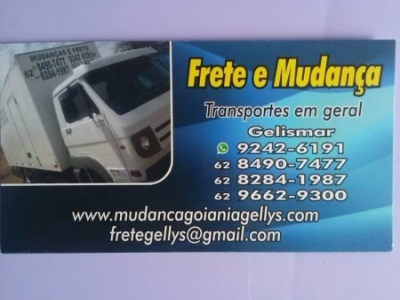 Mudanças,Fretes e Transporte em Geral 62 8490-7477,8284-1987,9662-9300,WhatsAp-9242-6191