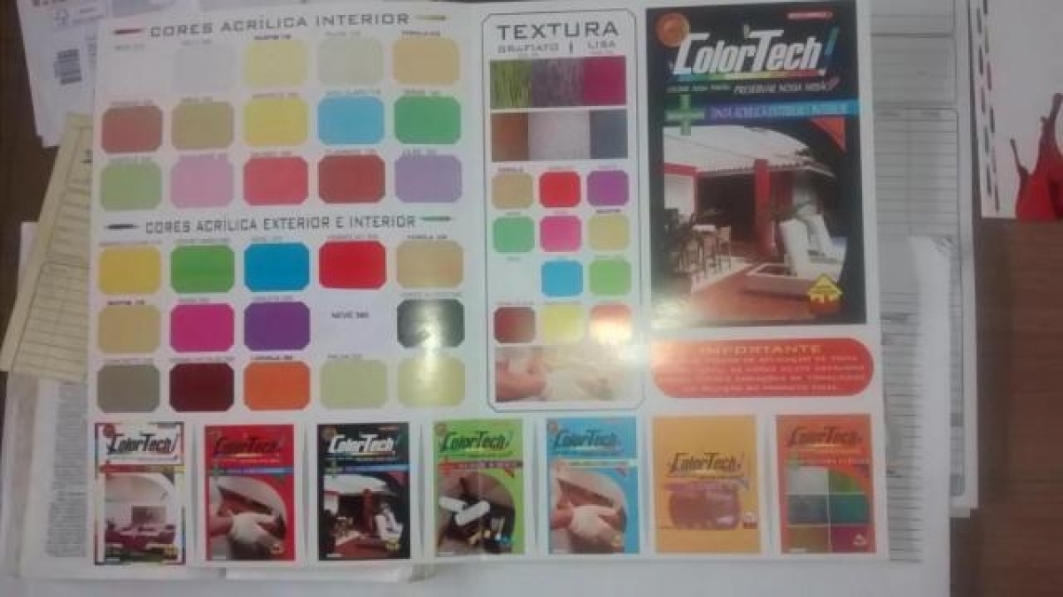 FABRICA DE TINTAS C/ DUAS MARCAS REG. NO INPI ` URGENTE!