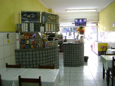 Salão c/ 250m2 já montado cafe e self service