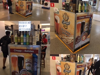 Kioske de Chopp, cervejas artesanais, doces...