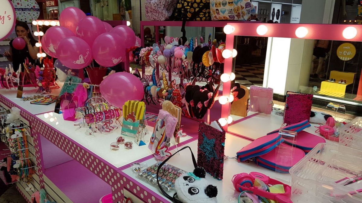 Quiosque Shopping + Loja Virtual - Pinky's