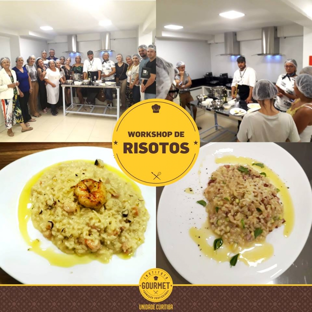 Linda escola inaugurada de cursos de culinária