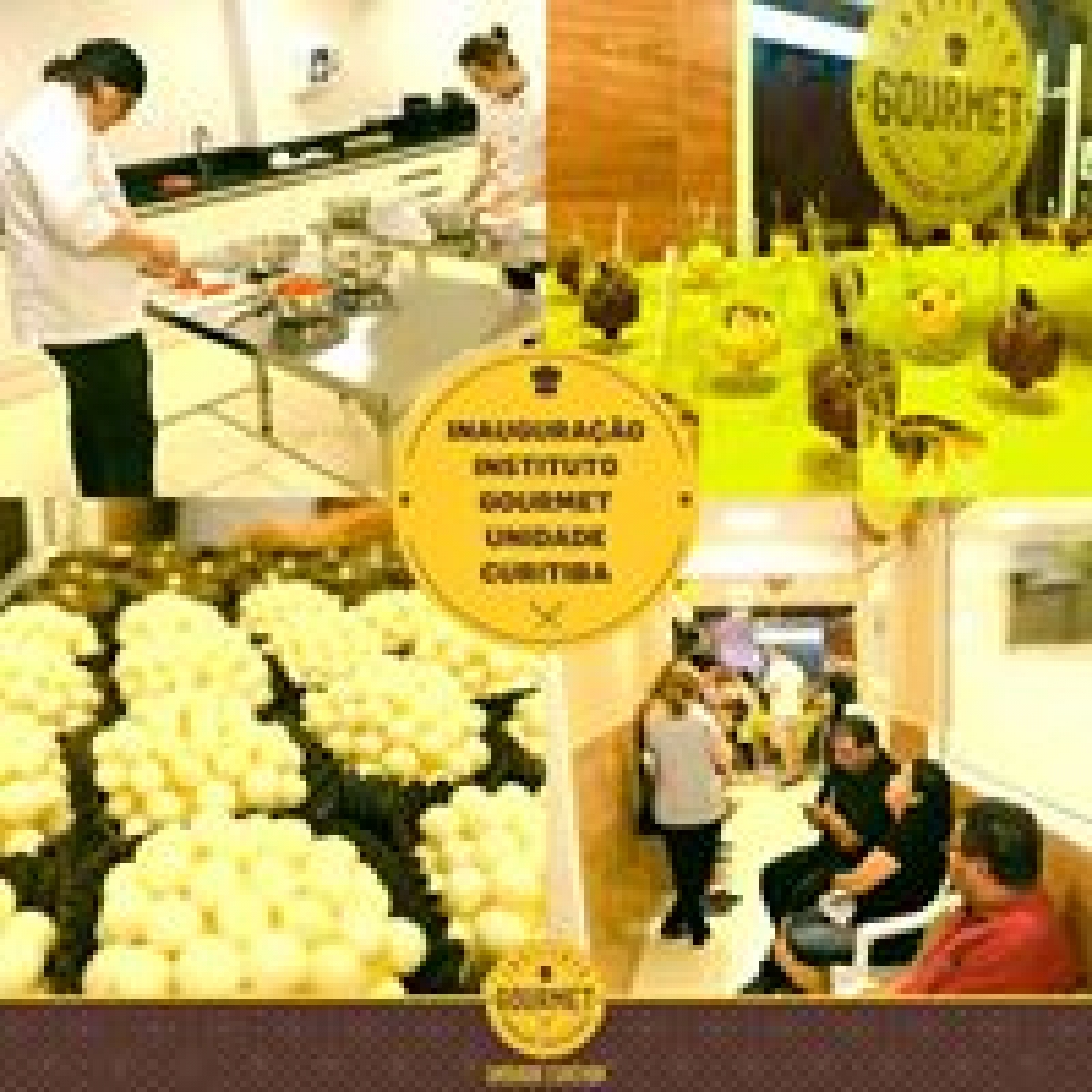 Linda escola inaugurada de cursos de culinária