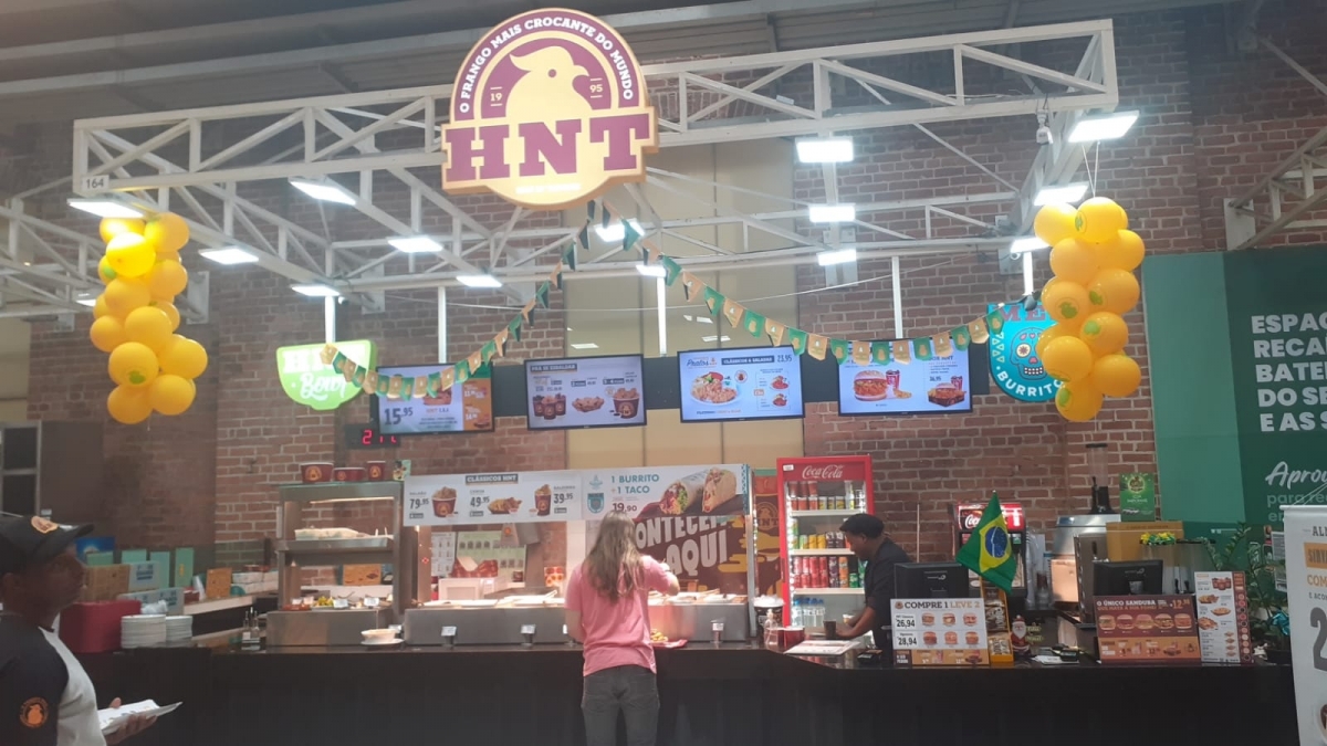 Restaurante no Shopping Bangu - HNT/Salad Bowl/Mex Burritos