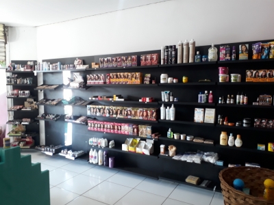 Loja de cosméticos oportunidade de ter seu próprio