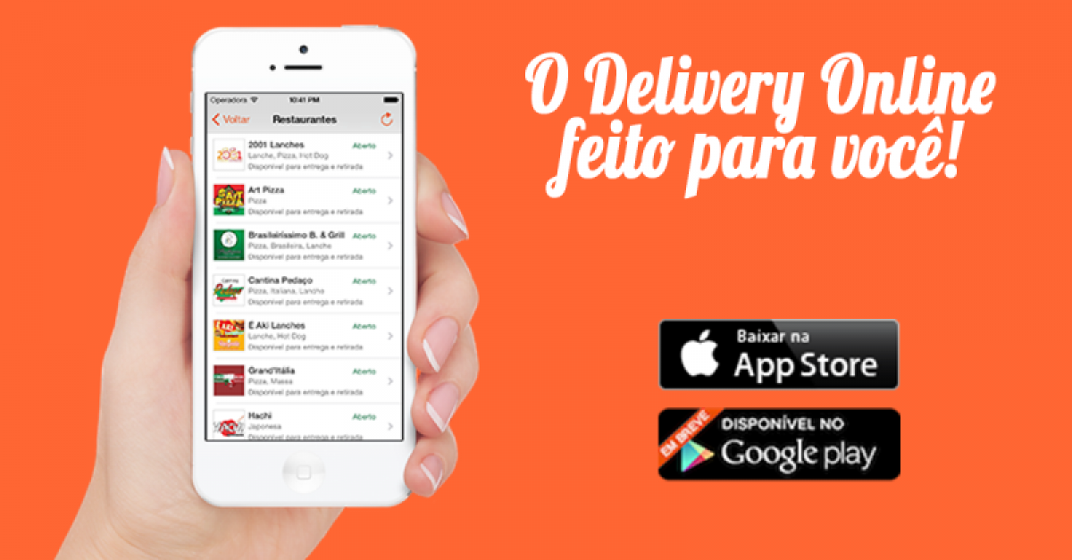 Empresa de tecnologia Delivery Online Sistema PC e Apps iOS e Android