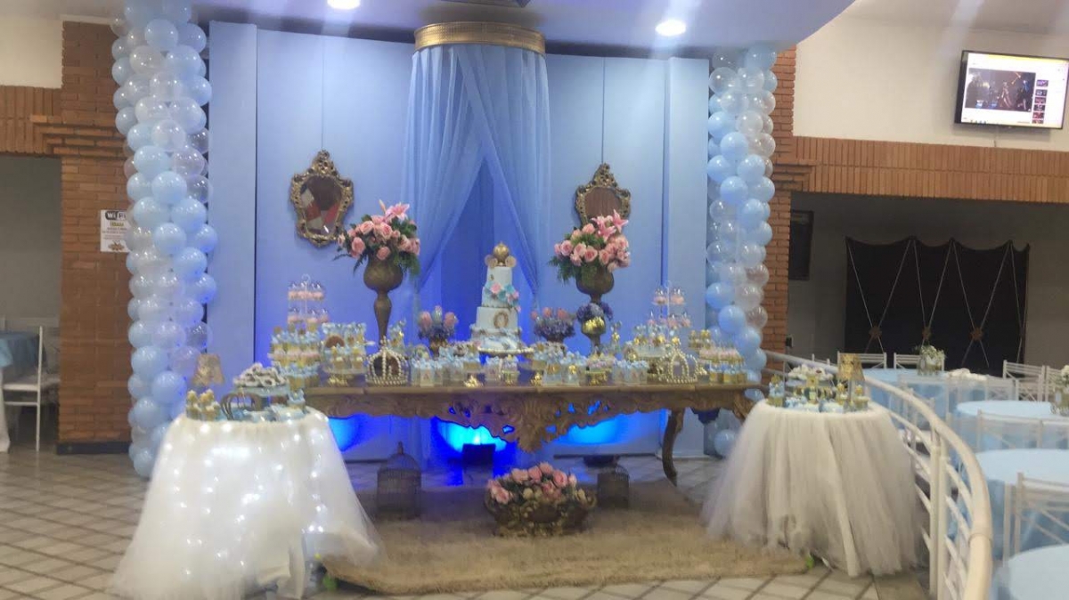 Vende-se ou troca-se  Buffet Infantil Completo