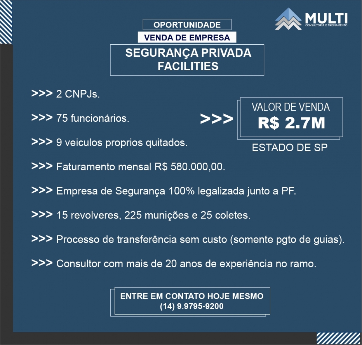 Empresa de Segurança Privada e de Facilities