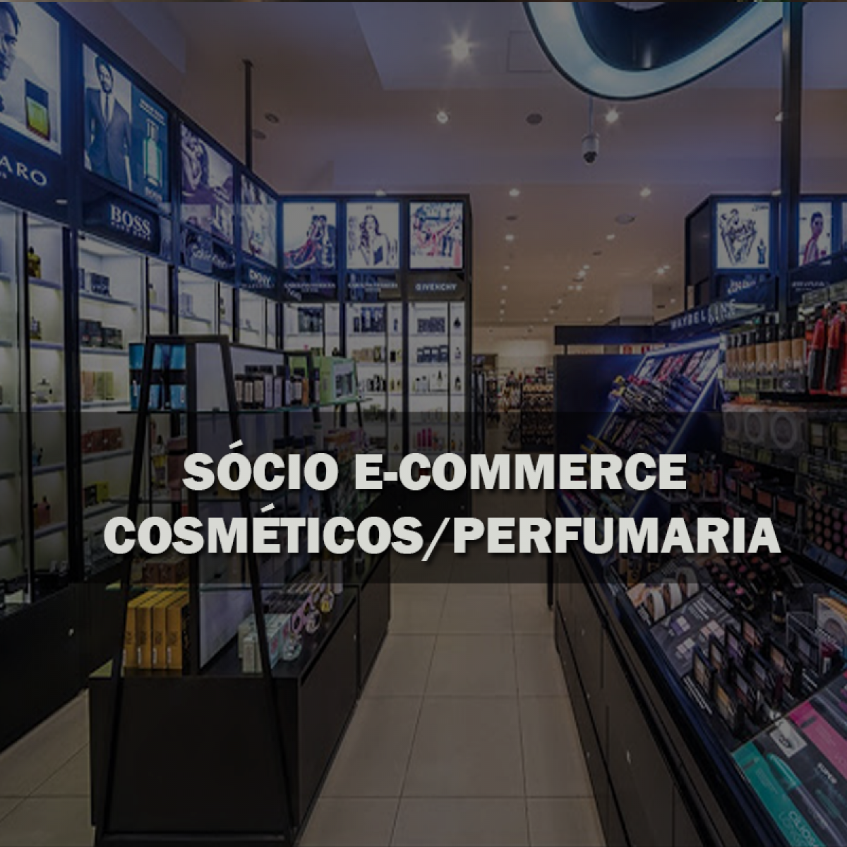 sócio e-commerce cosmético / perfumaria