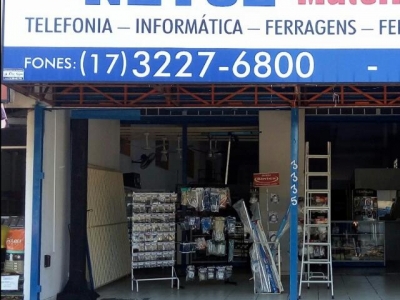 loja de materiais elétricos, informática e telefon