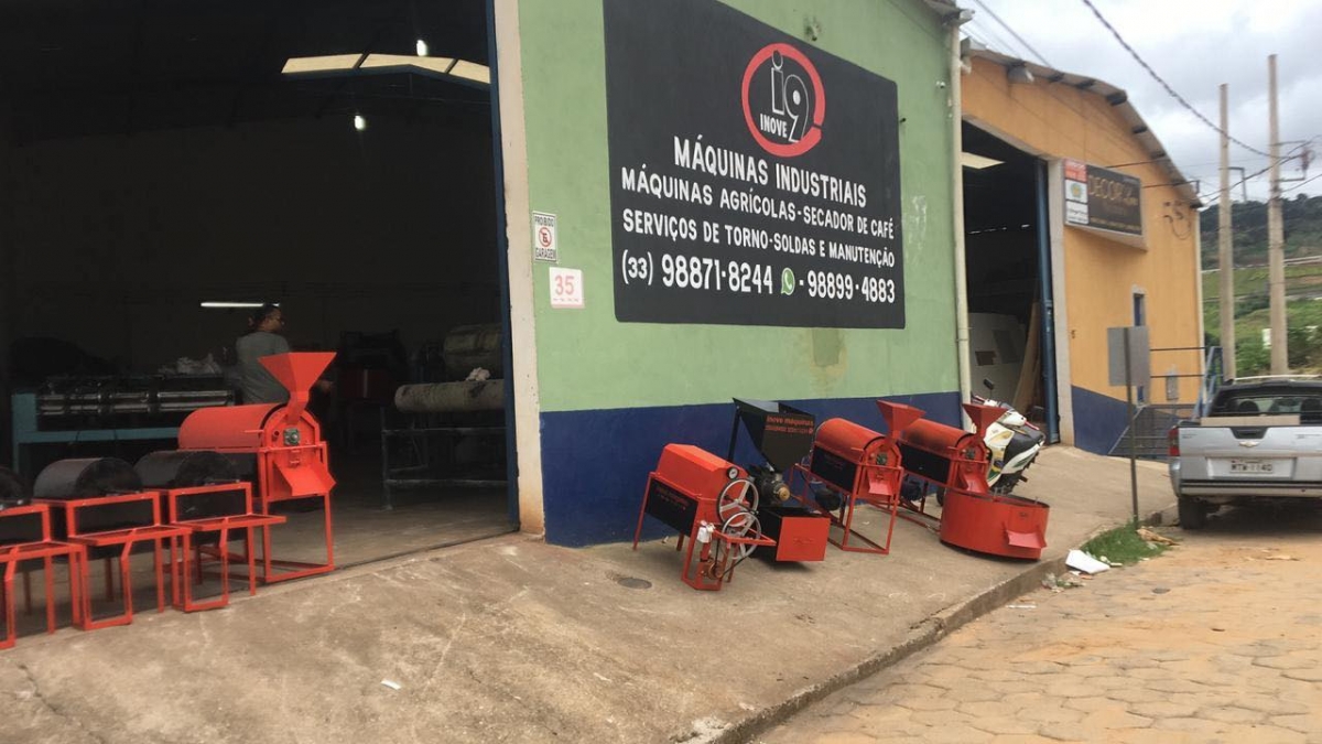 Vendo Empresa de torradores de café e maquinas agricolas