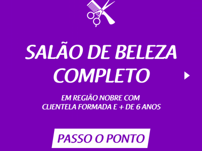 Vende-se Salão de Beleza completo Ribeirão Preto