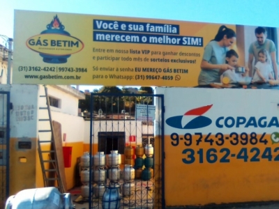 Passo ponto, vendo Revenda de Gás em Betim com grande potencial de ganhos e lucros!