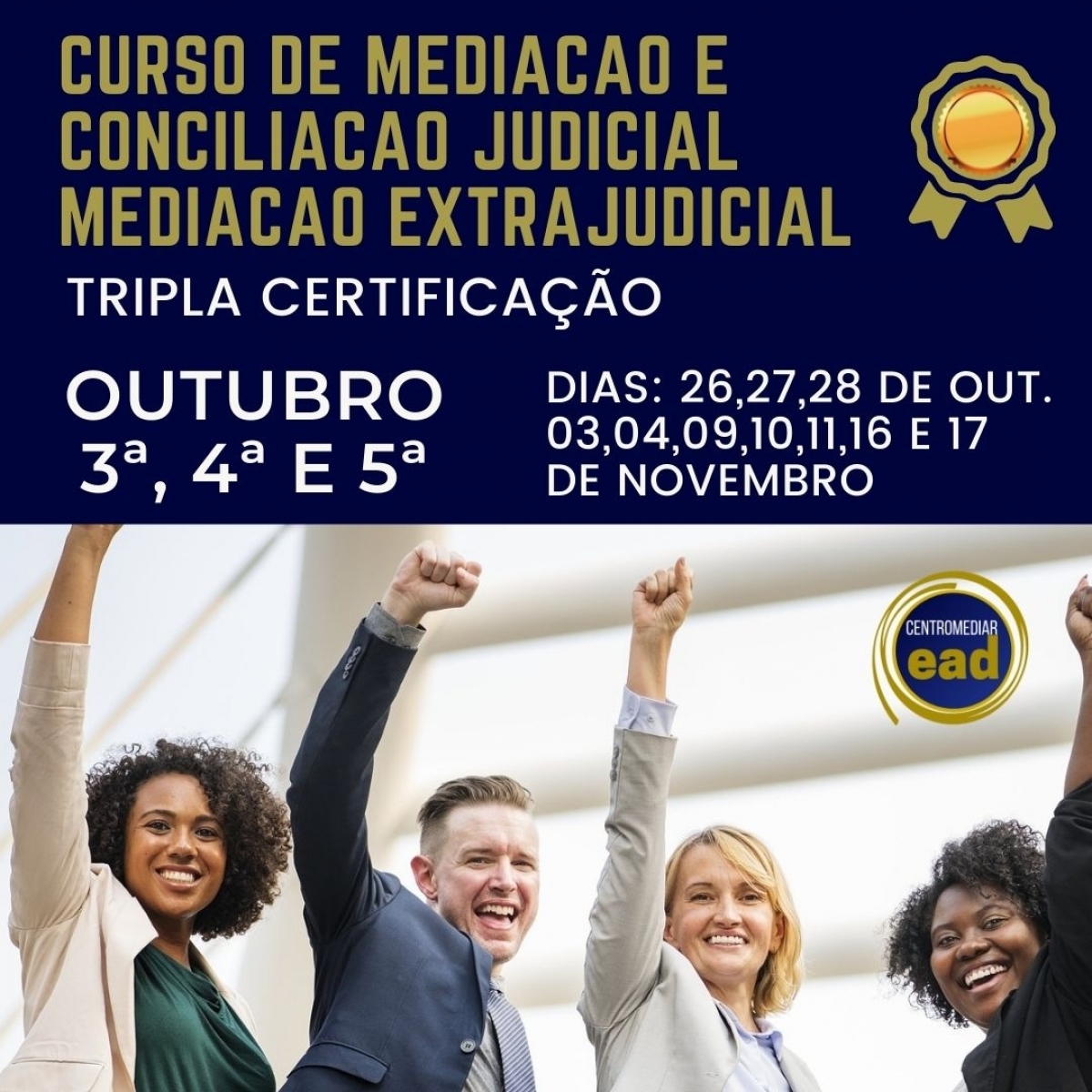 Curso de Capacitação de Mediadores e Conciliadores Judiciais