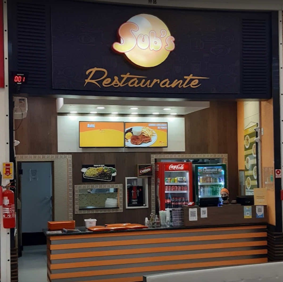 Vendo Restaurante brasileiro em um shopping