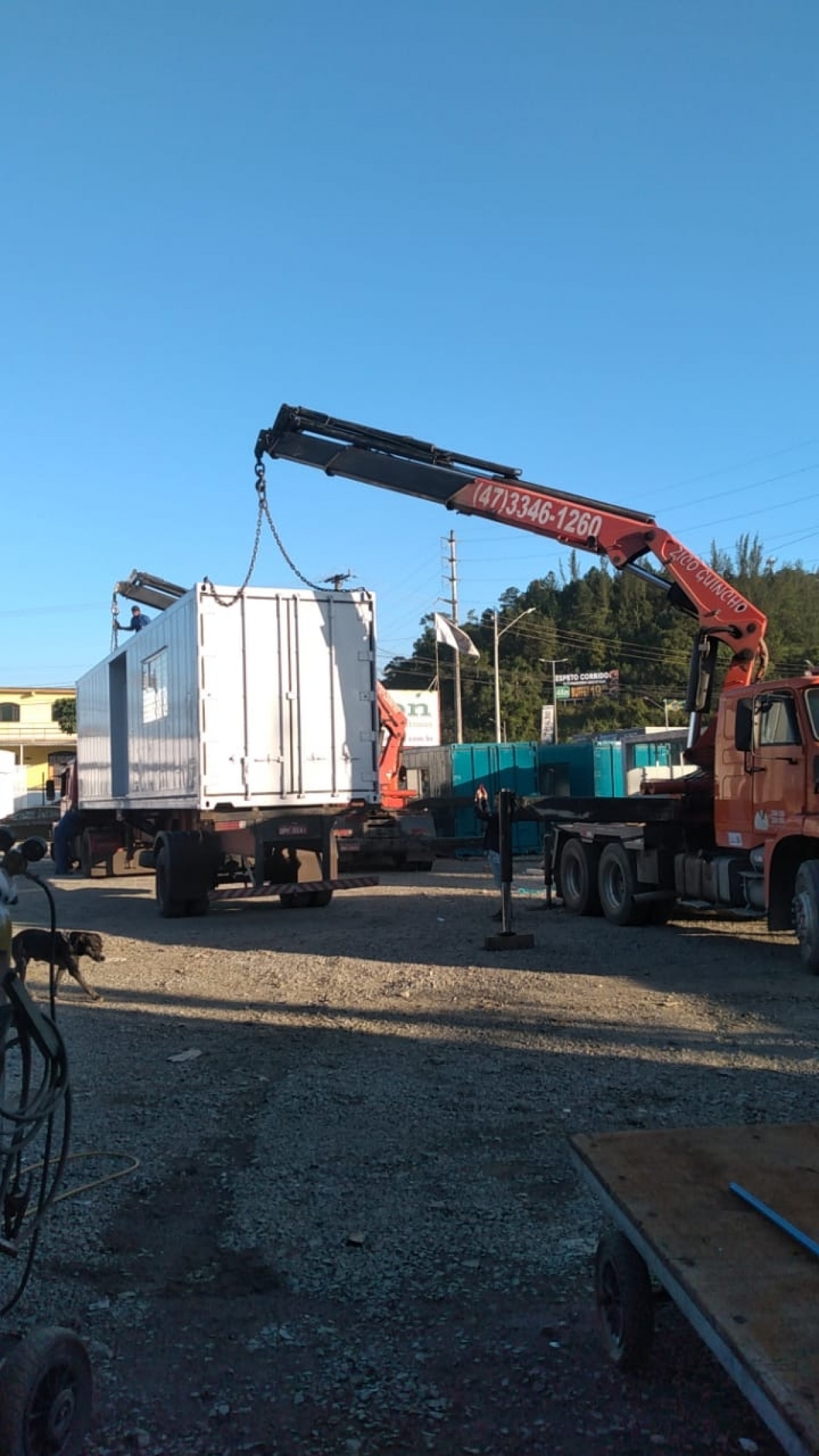 Vendo Empresa de modificações em containers marítimos.