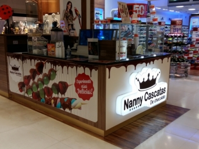 Quiosque Shopping Iguatemi Caxias - Alimentação chocolate 
