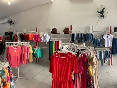 Loja de Roupa em funcionamento