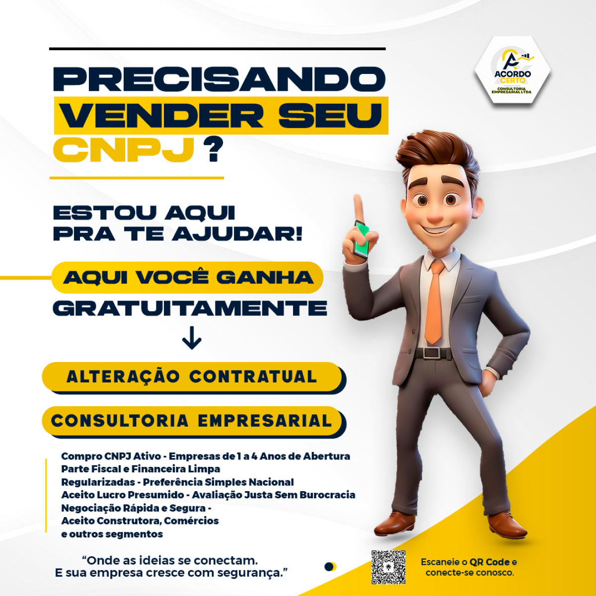 VENDA DE EMPRESAS - CNPJ 24h. 