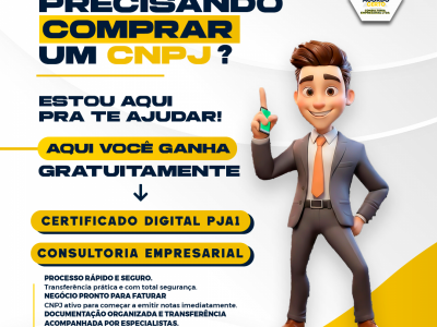 VENDA DE EMPRESAS - CNPJ 24h. 