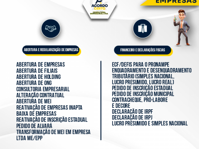 VENDA DE EMPRESAS - CNPJ 24h. 