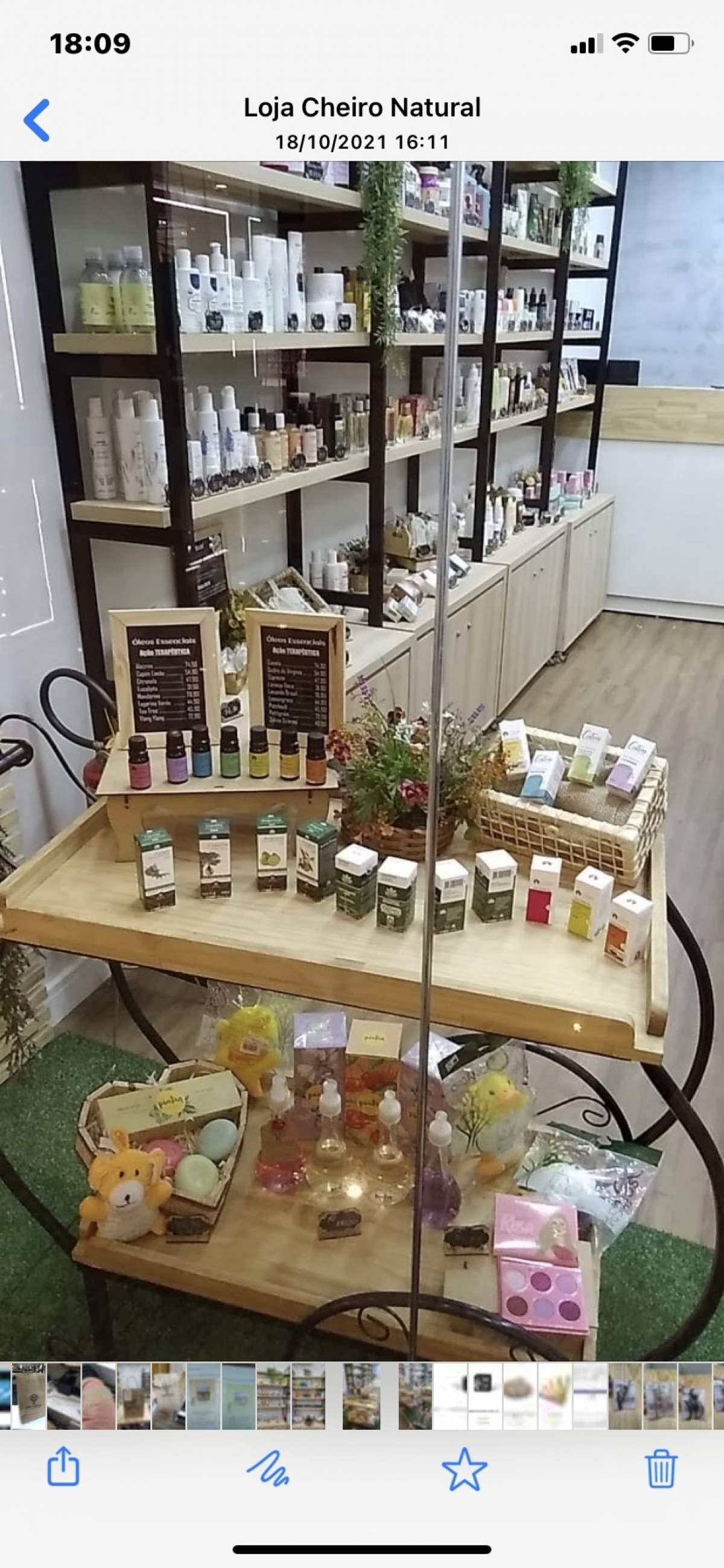 Vendo de Loja de cosméticos naturais e veganos 