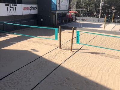 Quadra de Beach Tennis