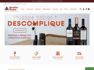 E-commerce de bebidas