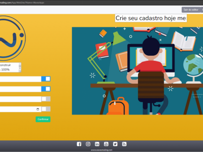 Plataforma WEB para campanhas de e-mail e Formulários