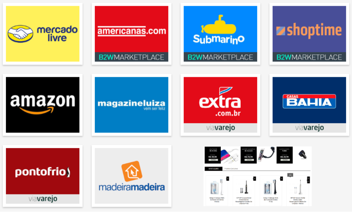 Ecommerce com marca própria vendendo em varios marketplaces - Produtos com modelos únicos no Brasil