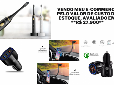 Venda de E-commerce com Marca Própria e Estrutura Completa pelo custo do estoque