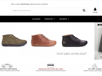 e-commerce moda masculina à Venda