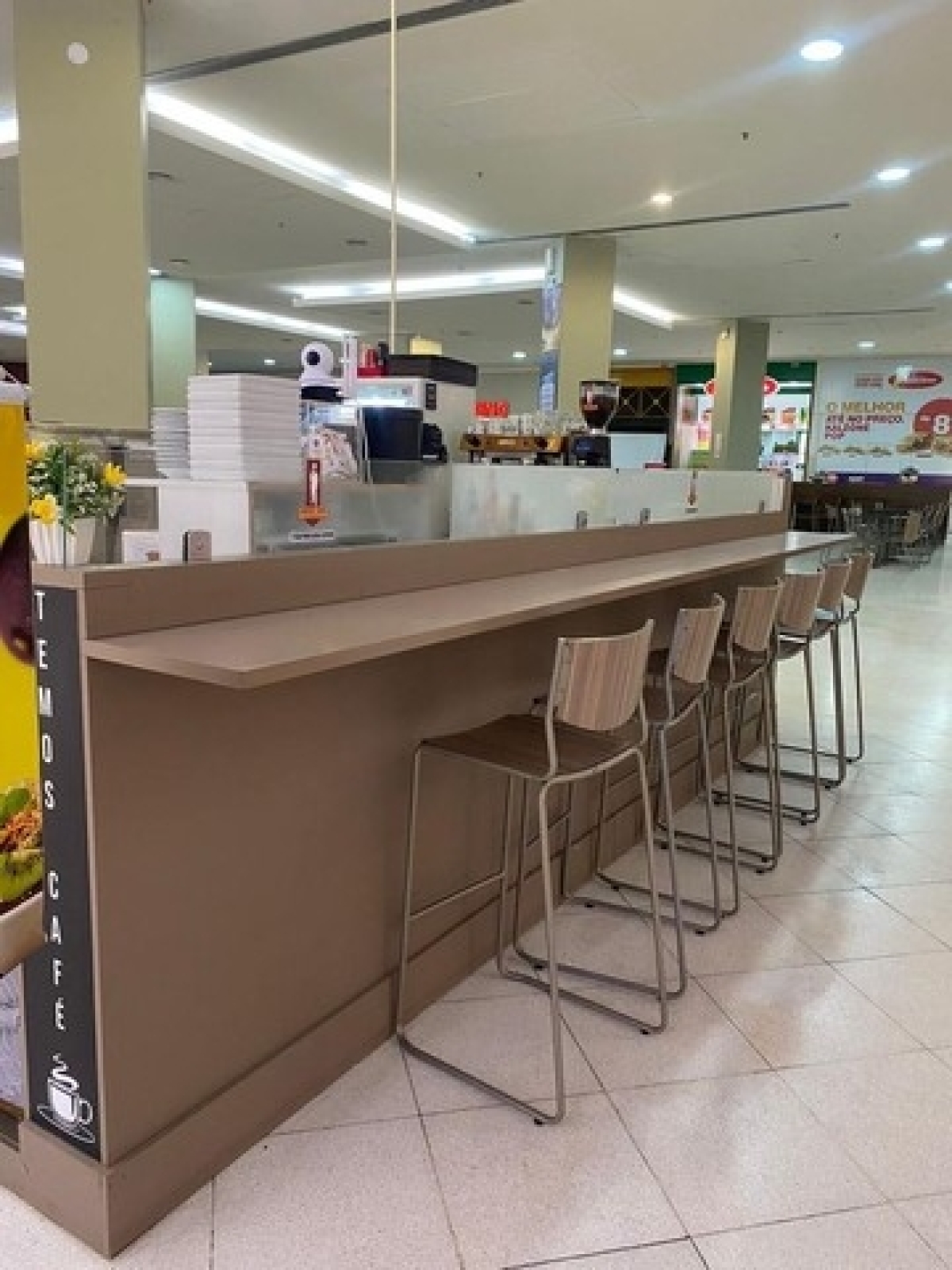 Quiosque de cafeteria (sem ponto)