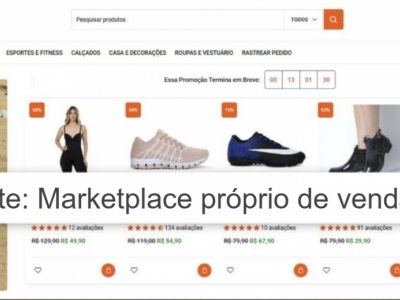 Agência de Marketplace + Marketplace próprio + Sistema de marketplaces