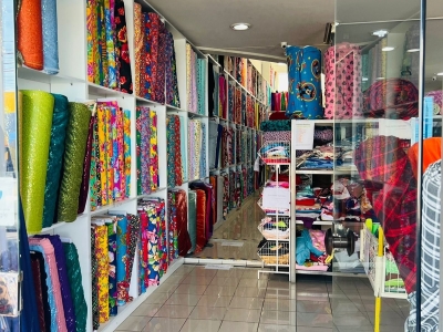 Vendo loja de tecido completa com faturamento bruto total de R$ 400.000,00 