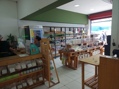 Loja de Produtos Naturais e Cafeteria Saudável