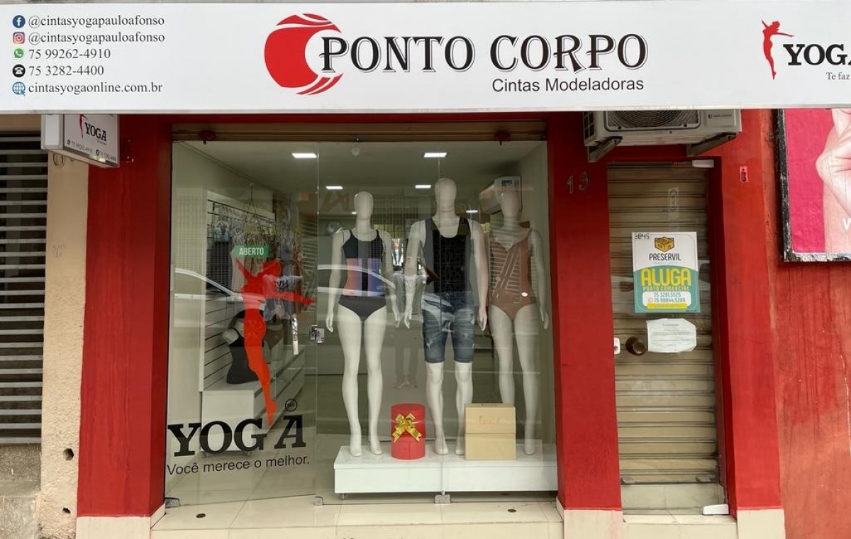 Loja de Cintas Modeladoras Yoga em Paulo Afonso