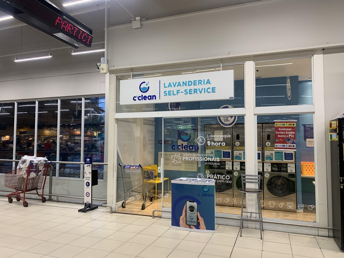 Lavanderia Express dentro do Carrefour Brooklin 