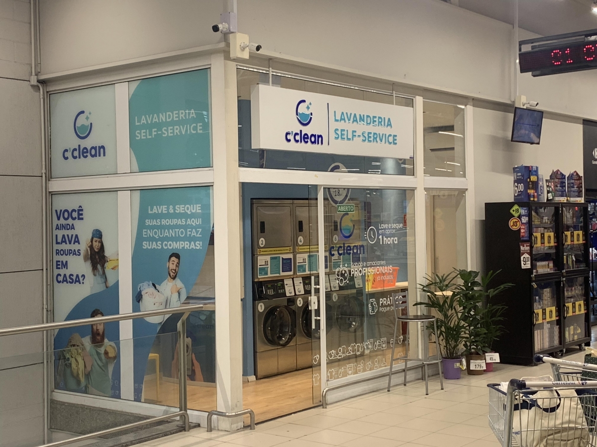 Lavanderia Express dentro do Carrefour Brooklin 