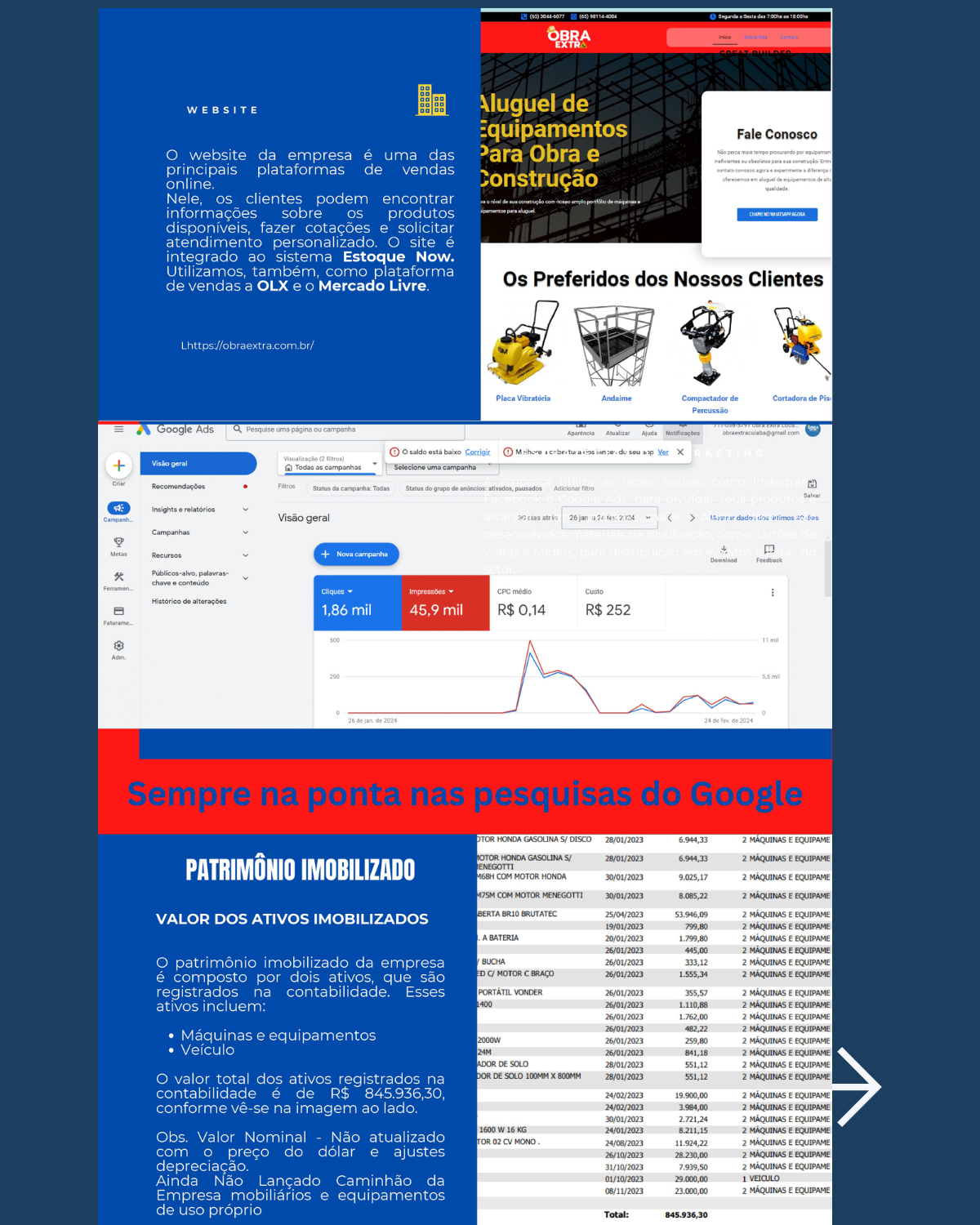 Locadora de Equipamentos pra Construção Civil em Cuiabá - MT