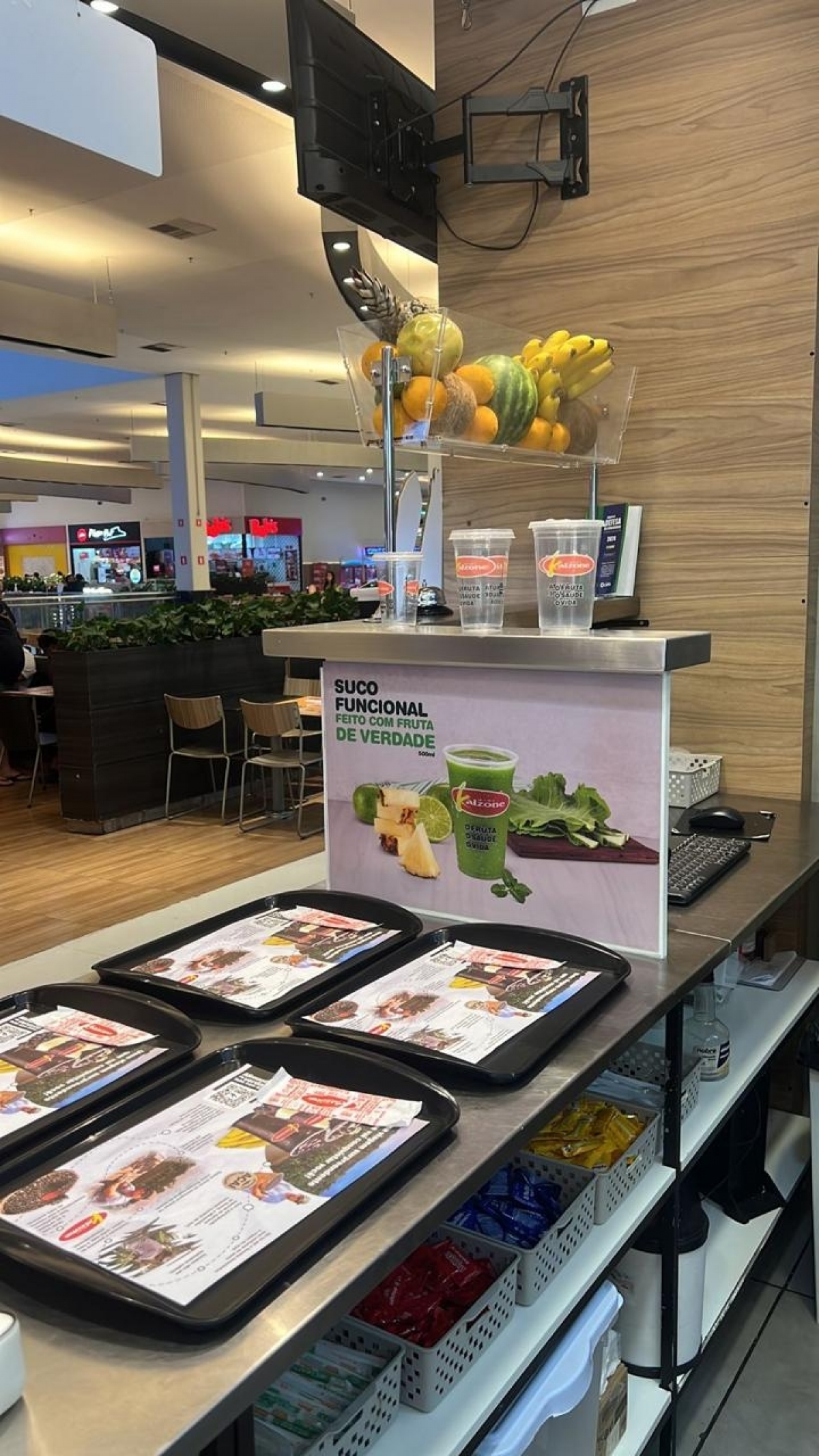 Fastfood MiniKalzone no Parque Shopping Barueri