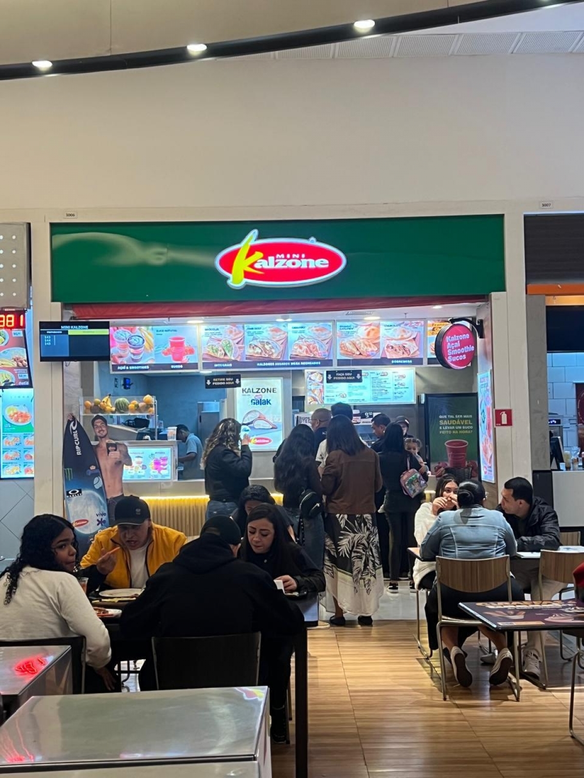 Fastfood MiniKalzone no Parque Shopping Barueri