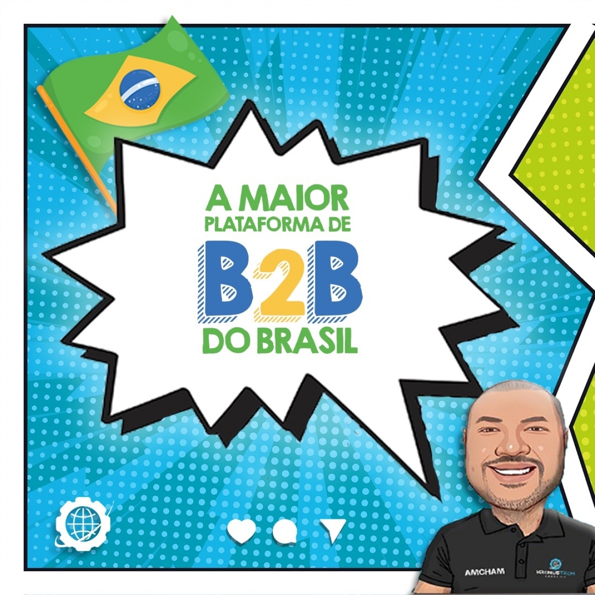 Somos uma plataforma de tecnologia de negócios B2B Conectando Clientes e Fornecedores de Produtos e Serviços a a nível Brasil. 