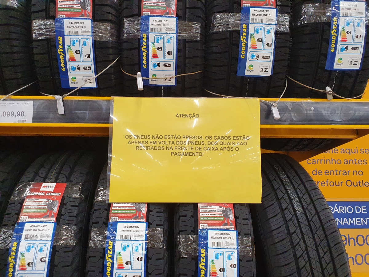 Comunicação Visual para Hiper e super mercados Carrefour
