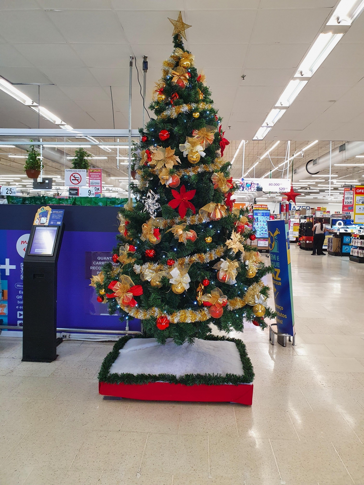 Comunicação Visual para Hiper e super mercados Carrefour
