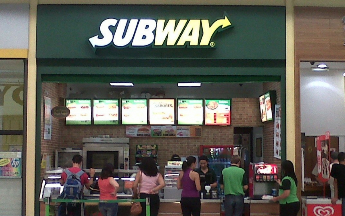 Franquia Subway à venda